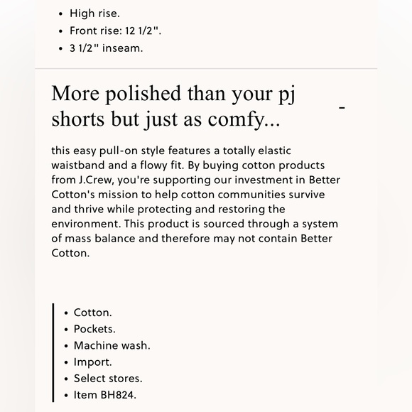 NWT J. CREW PULL ON COTTON POPLIN SHORTS IN ORNATE PAISLEY, XS - Picture 4 of 6